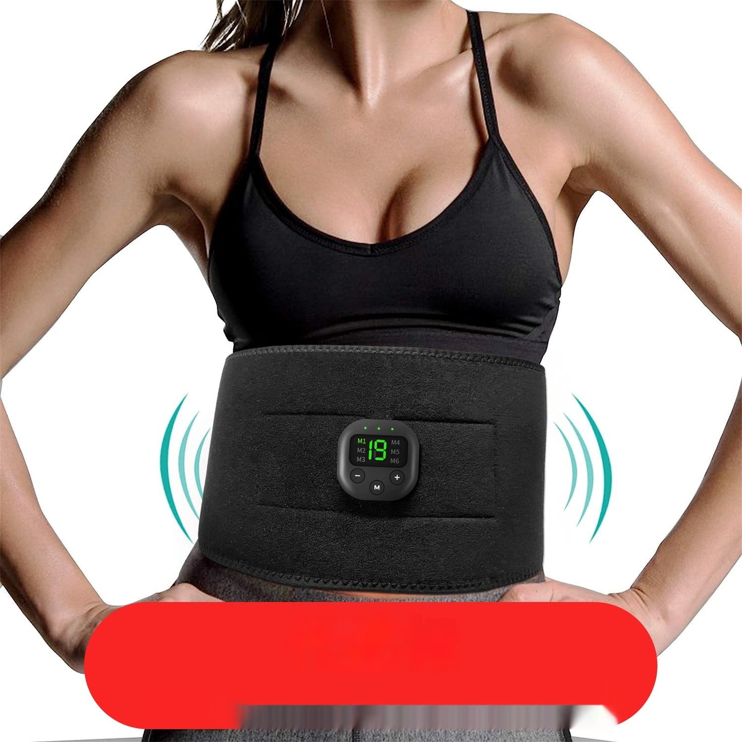 Smart Waist Shaping Belt Lazy Abdominal Stickers Fitness Equipment Indoor Fitness Belly Contracting